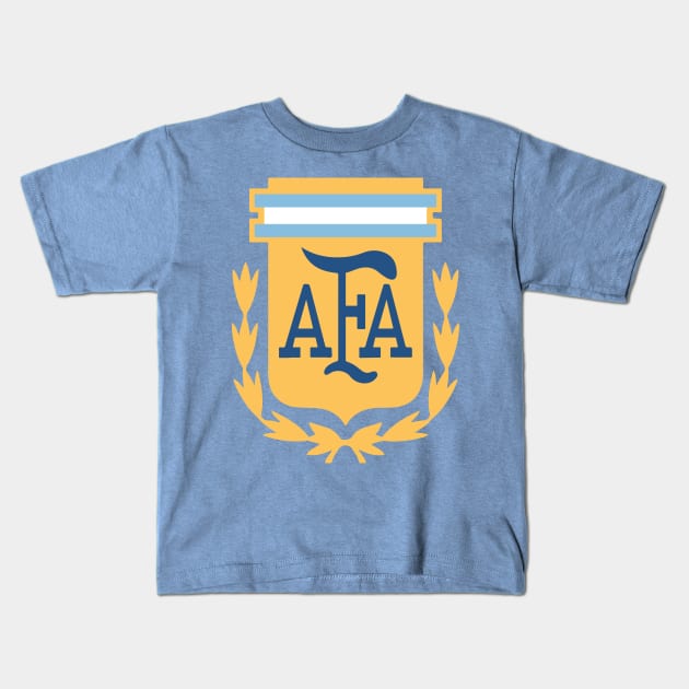 AFA - Argentine Football Association Kids T-Shirt by verde